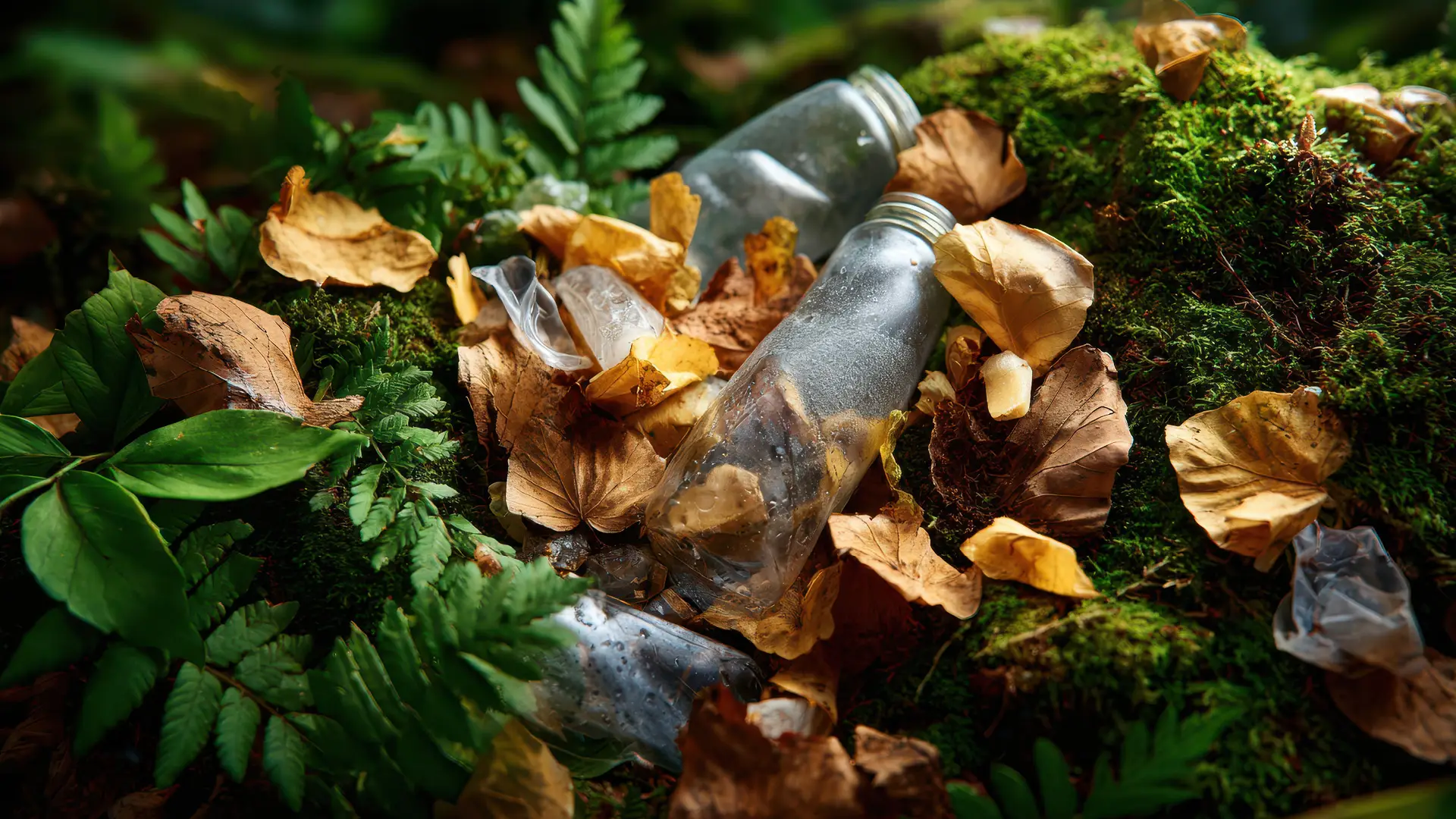 Waldverschmutzung Waldverschmutzung